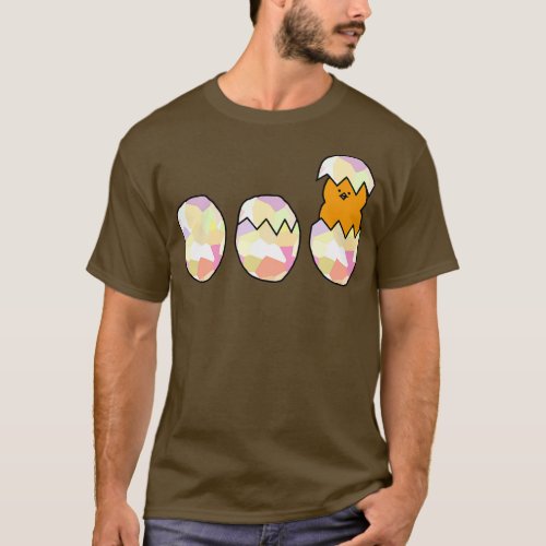 Chickens and Easter Eggs with a Baby Chick T_Shirt