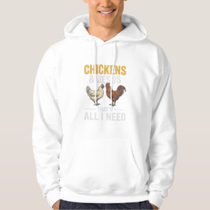 Chickens And Jesus Vintage Farm Faith Shirt_1 Hoodie