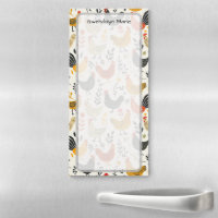 Chickens and Roosters Illustration Personalized