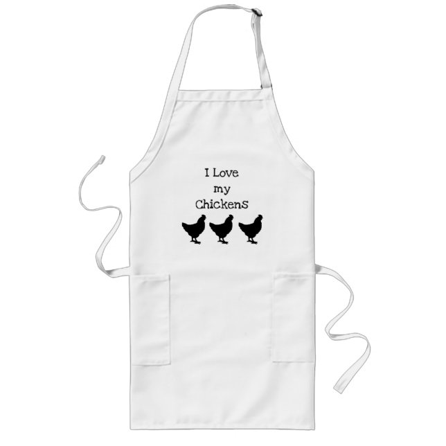"Chickens" Apron (Front)