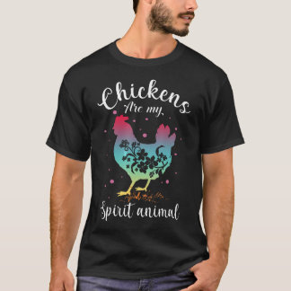 Chickens Are My Spirit Animal Awesome Holidays T-Shirt