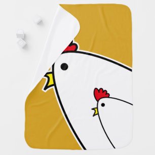 Chickens Baby Blanket