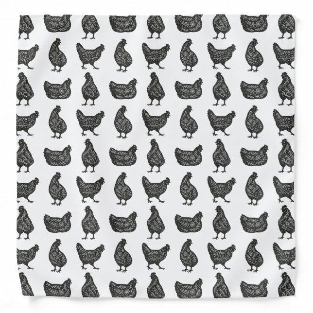 Chickens Bandana (Front)