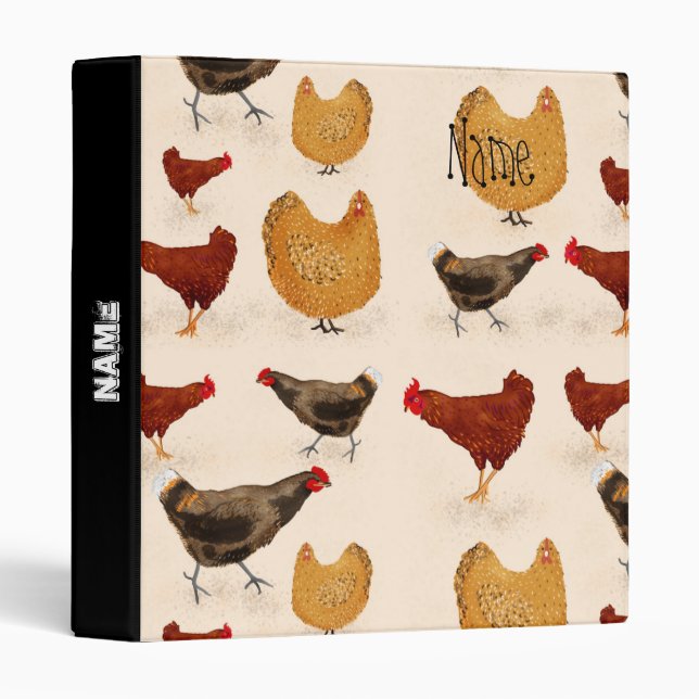 Chickens Binder (Front/Spine)