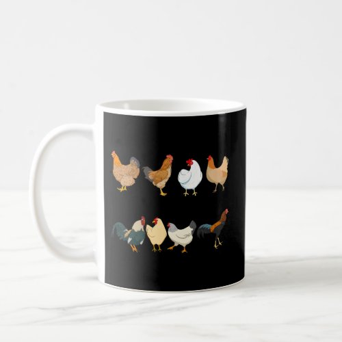 Chickens Chicken Chicken Owner Farmers Coffee Mug