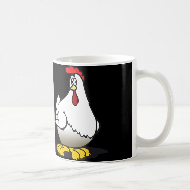 chickens coffee mug (Right)