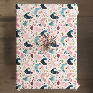 Chickens Cottagecore  Tablecloth