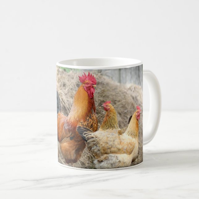 Chickens Down on the Farm Mug (Front Right)