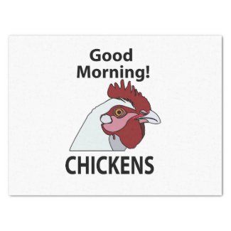 Chickens Good Morning Funny Chicken 