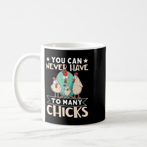 Chickens Hens Funny Chicken Wing Chicks Coffee Mug