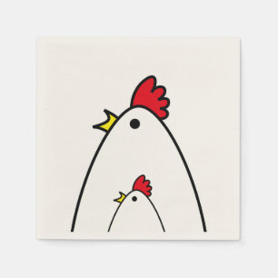 Chickens Napkins