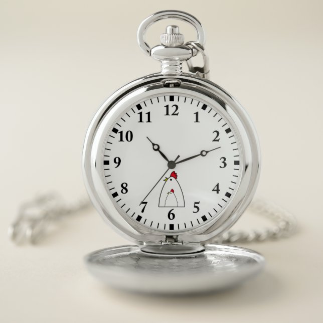 Chickens Pocket Watch (Inside)