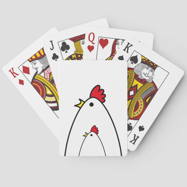 Chickens Poker Cards (Back)