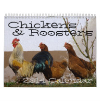 Chickens & Roosters Calendar