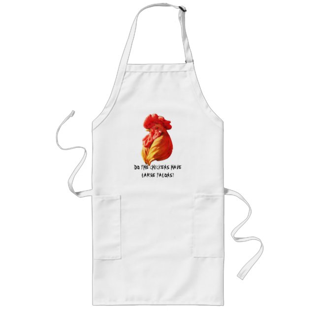 Chickens with Large Talons Long Apron (Front)