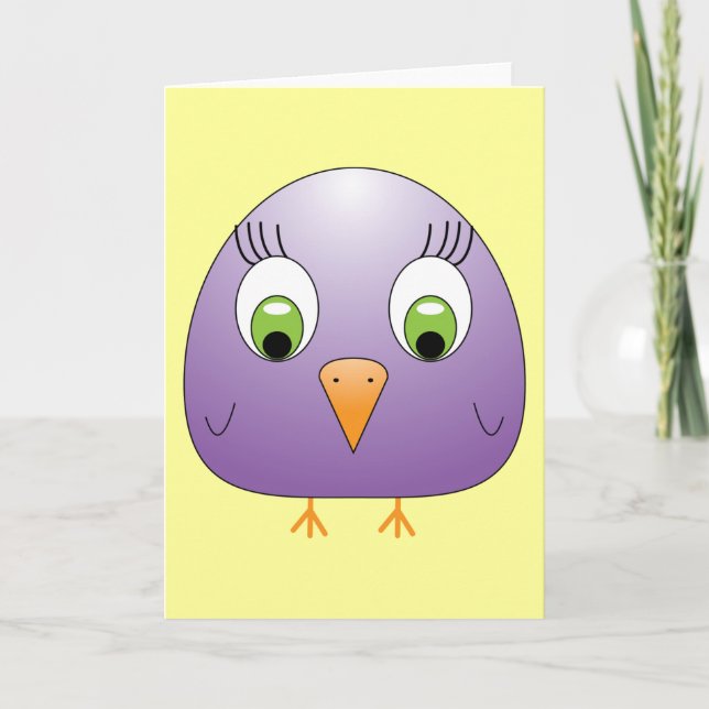 chickie B Purple Card (Front)