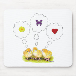 Chickie Daydreams Mouse Pad