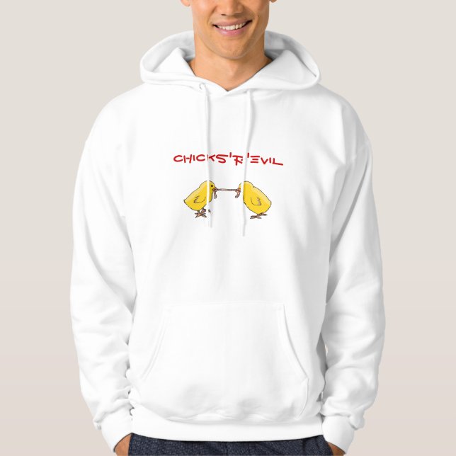 chicks, CHICKS'R'EVIL Hoodie (Front)