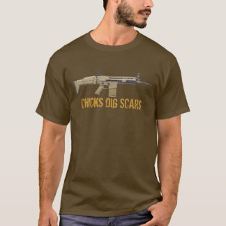 Chicks Dig (FN) Scars T-Shirt