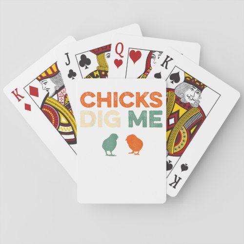 Chicks Dig Me I Easter Outfits Dresses Toddler Bab Playing Cards