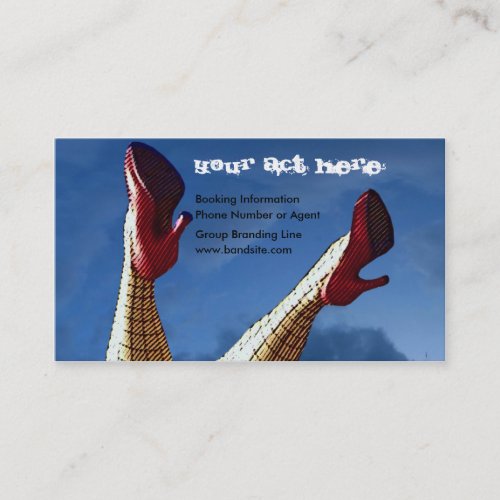 Chicks Dig Musicians Business Card