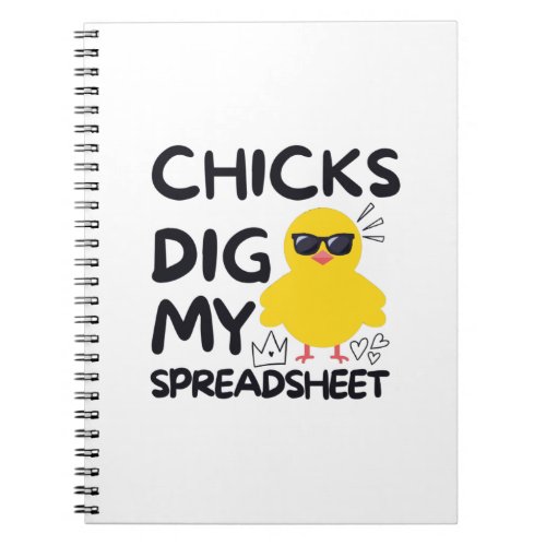 Chicks dig my Spreadsheet Notebook