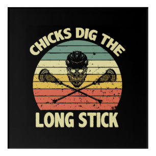 Chicks Dig The Long Stick Acrylic Print