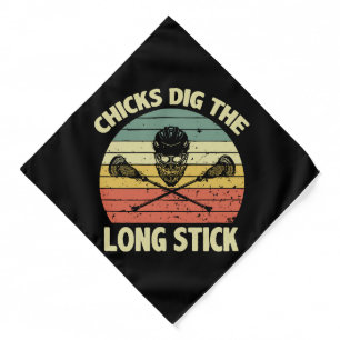 Chicks Dig The Long Stick Bandana