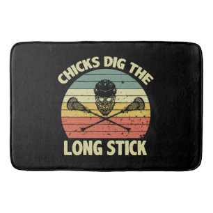 Chicks Dig The Long Stick Bath Mat