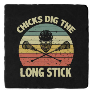 Chicks Dig The Long Stick Trivet