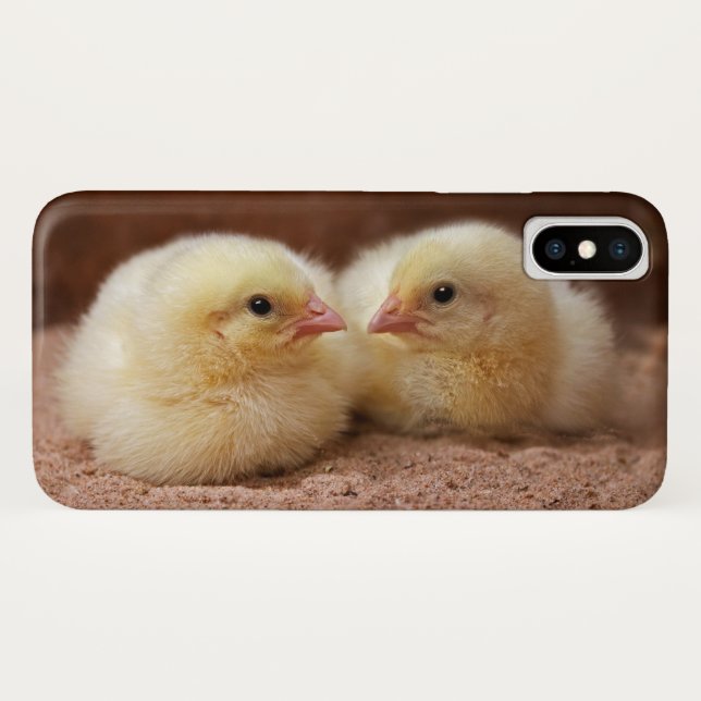 Chicks iPhone X Case (Back (Horizontal))