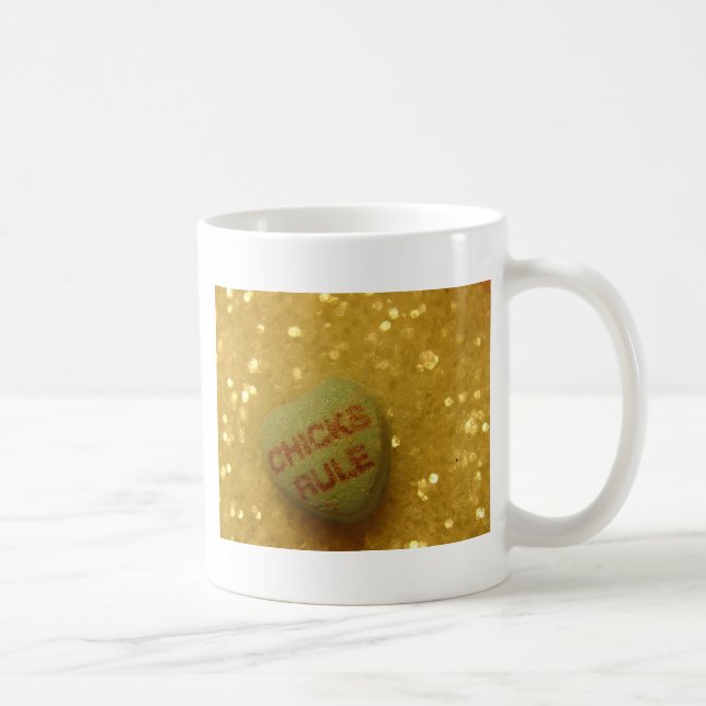 Chicks Rule Coffee Mug (Right)