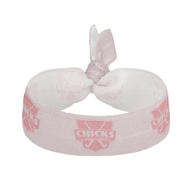 Chicks With Sticks Hair Tie (Front)