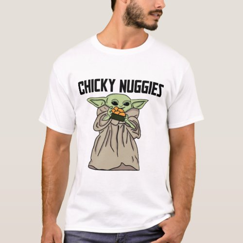 Chicky Nuggies Sticker T_Shirt
