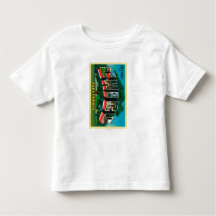 Chico, California - Large Letter Scenes Toddler T-shirt