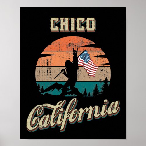 Chico California Poster