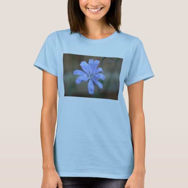 Chicory (Cichorium intybus) T-Shirt (Front)