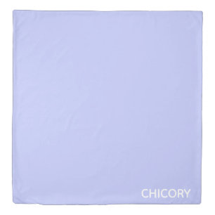 Chicory flower blue color name duvet cover
