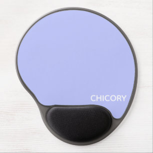 Chicory Flower blue color name Gel Mouse Pad