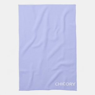 Chicory flower blue color name kitchen towel