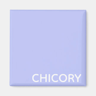 Chicory Flower blue color name Magnet