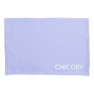 Chicory Flower blue color name Pillow Case