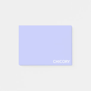 Chicory Flower blue color name Post-it Notes