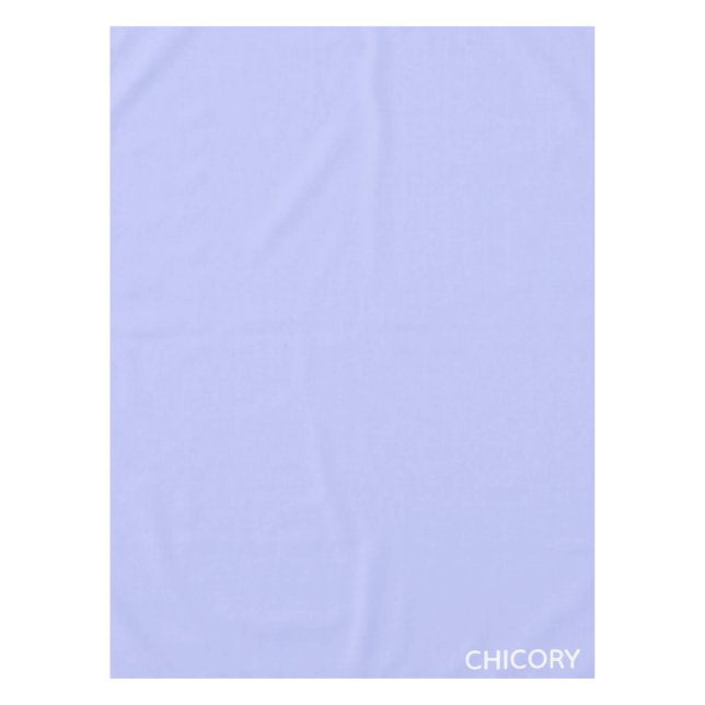 Chicory Flower blue color name Tablecloth (Front)