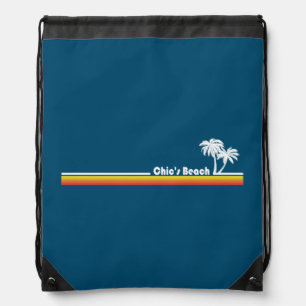 Chic's Beach Virginia Drawstring Bag