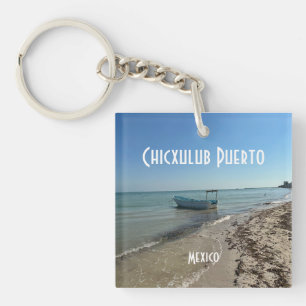 Chicxulub Puerto, Mexico - Acrylic Keychain