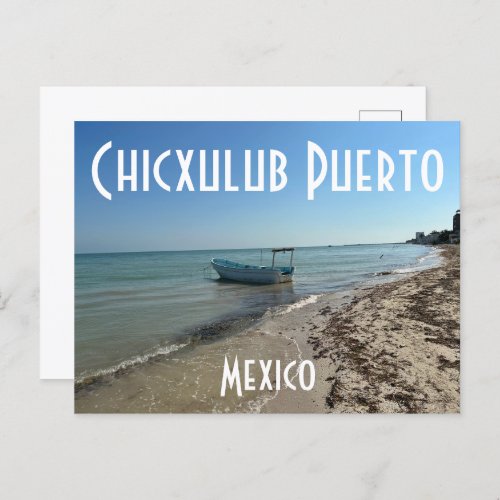 Chicxulub Puerto Mexico _ Standard Postcard