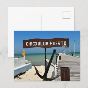 Chicxulub Puerto, Mexico - Standard Postcard