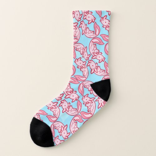 Chido Axolotl pastel socks