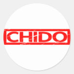 Chido Stamp Classic Round Sticker